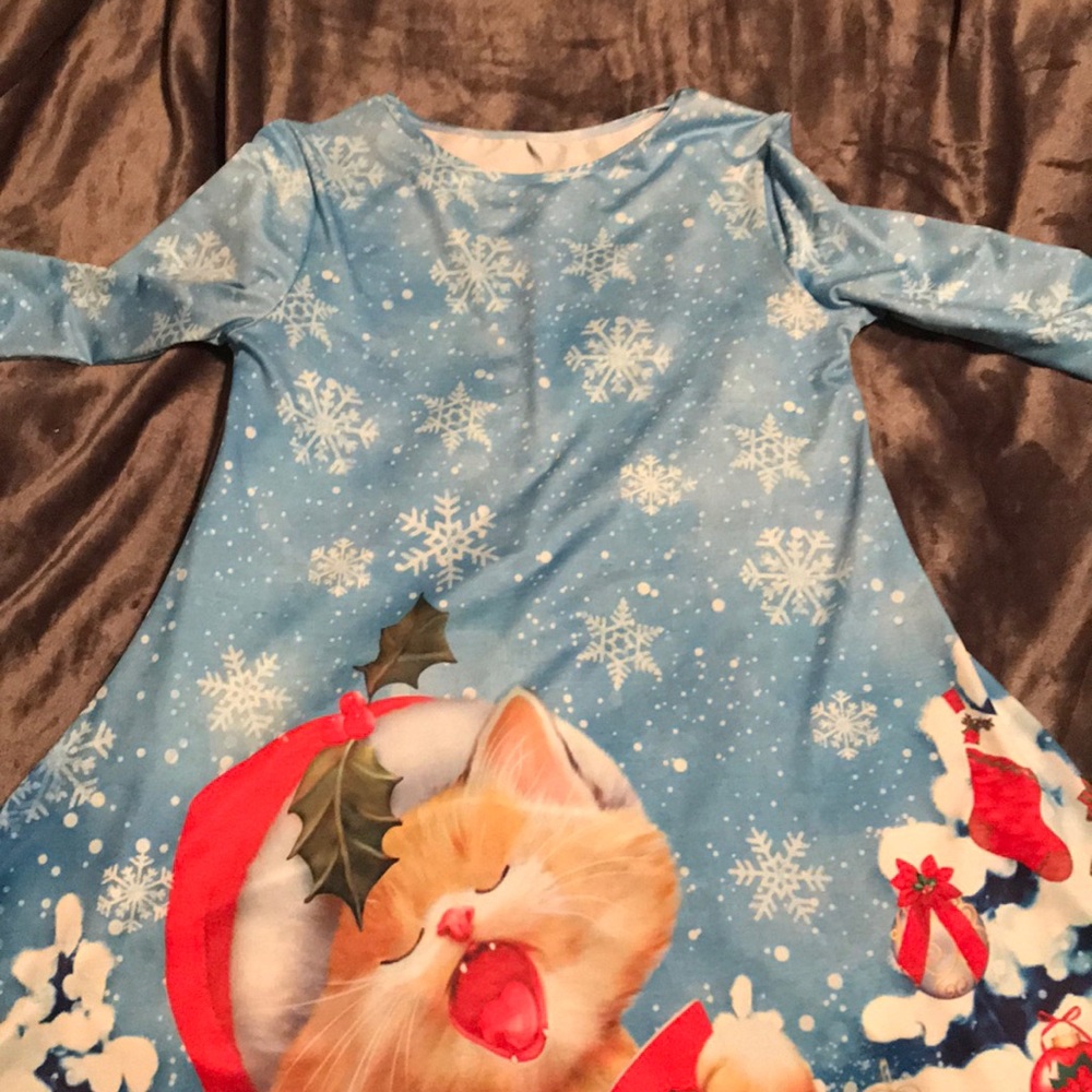Girls Christmas dress